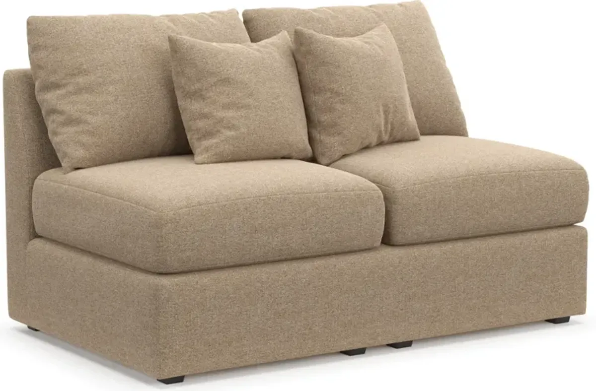 Nest Hybrid Comfort Eco Performance Armless Loveseat - Liv Wicker