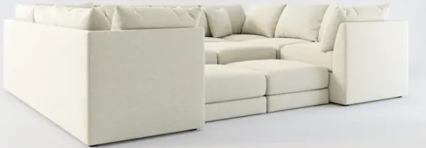 Nest Hybrid Comfort Eco Performance 7-Piece Pit Sectional - Liv Dove