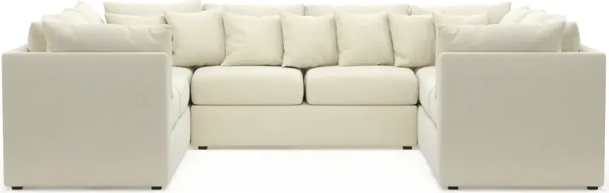 Nest Hybrid Comfort Eco Performance 3-Piece Pit Sectional - Fincher Ivory