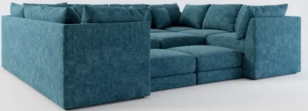 Nest Hybrid Comfort Eco Performance 9-Piece Sectional - Argo Tropic