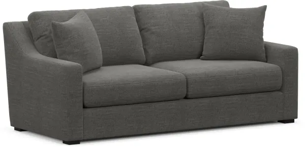 Dobson Foam Comfort Sofa - Curious Charcoal