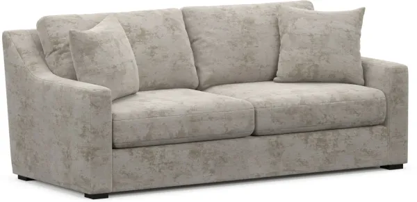 Dobson Foam Comfort Sofa - Hearth Cement