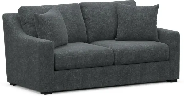 Dobson Foam Comfort Loveseat - Contessa Shadow