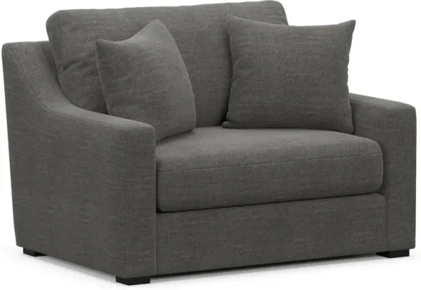Dobson Foam Comfort Chair and a Half - Curious Charcoal