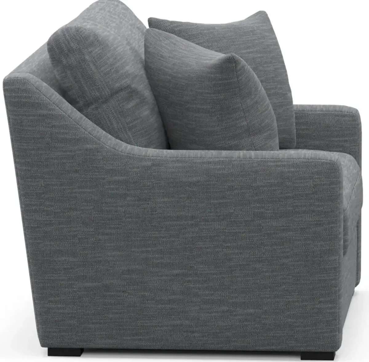 Dobson Foam Comfort Chair and a Half - Dudley Indigo