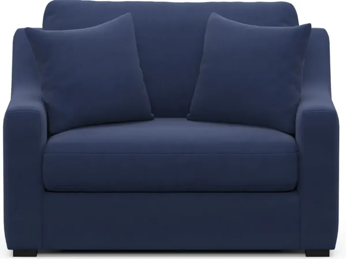 Dobson Foam Comfort Chair and a Half - Abington TW Indigo