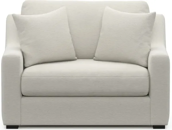 Dobson Foam Comfort Chair and a Half - Living Large White