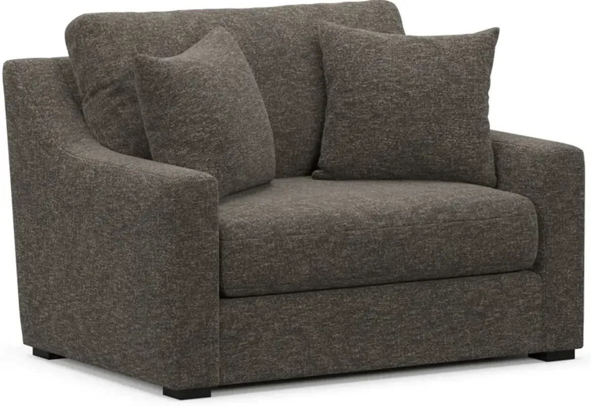 Dobson Foam Comfort Chair and a Half - M Walnut