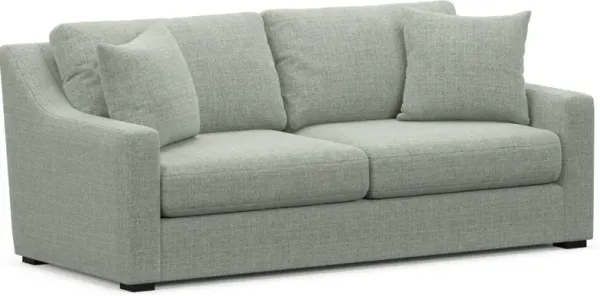 Dobson Foam Comfort Sofa - Broderick Sea Glass