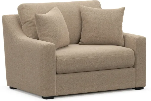 Dobson Foam Comfort Chair and a Half - Liv Wicker