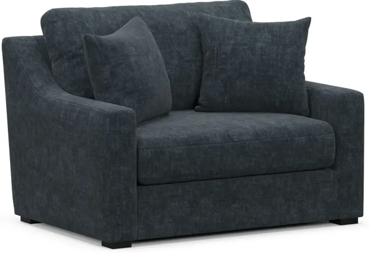 Dobson Foam Comfort Chair and a Half - Argo Navy