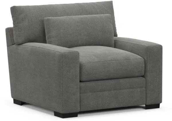 Boston Foam Comfort Chair - Living Large Charcoal