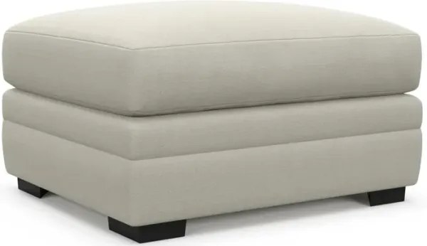 Boston Foam Comfort Ottoman - Anders Ivory