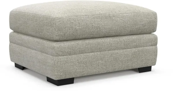 Boston Foam Comfort Ottoman - M Ivory