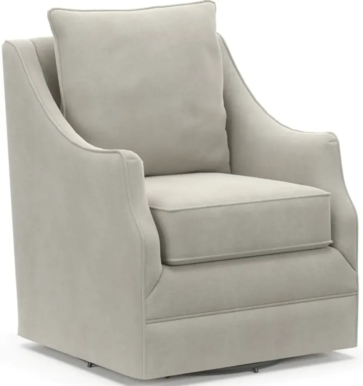 Mara Accent Swivel Chair - Laurent Beach