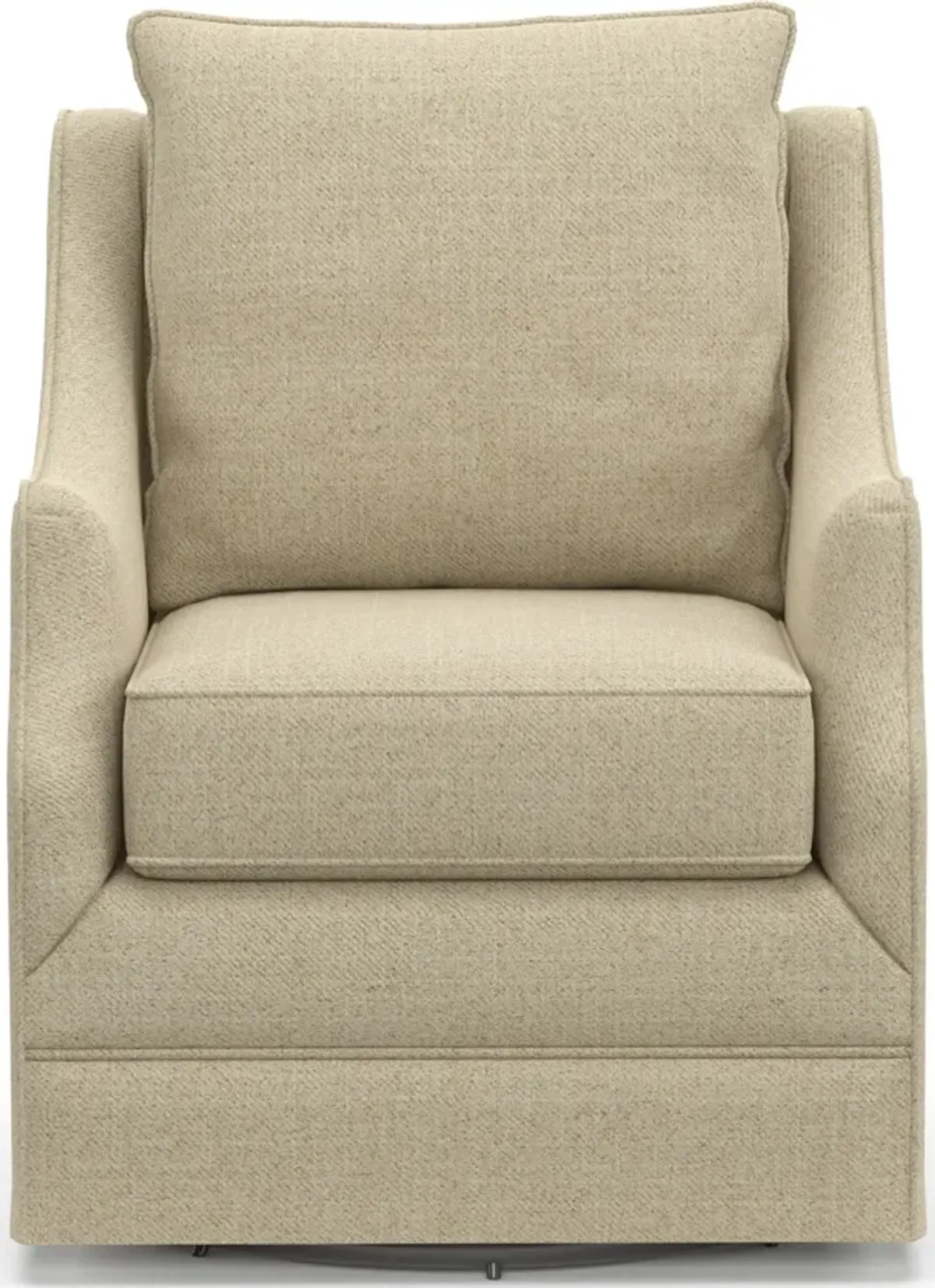 Mara Accent Swivel Chair - Broderick Sand