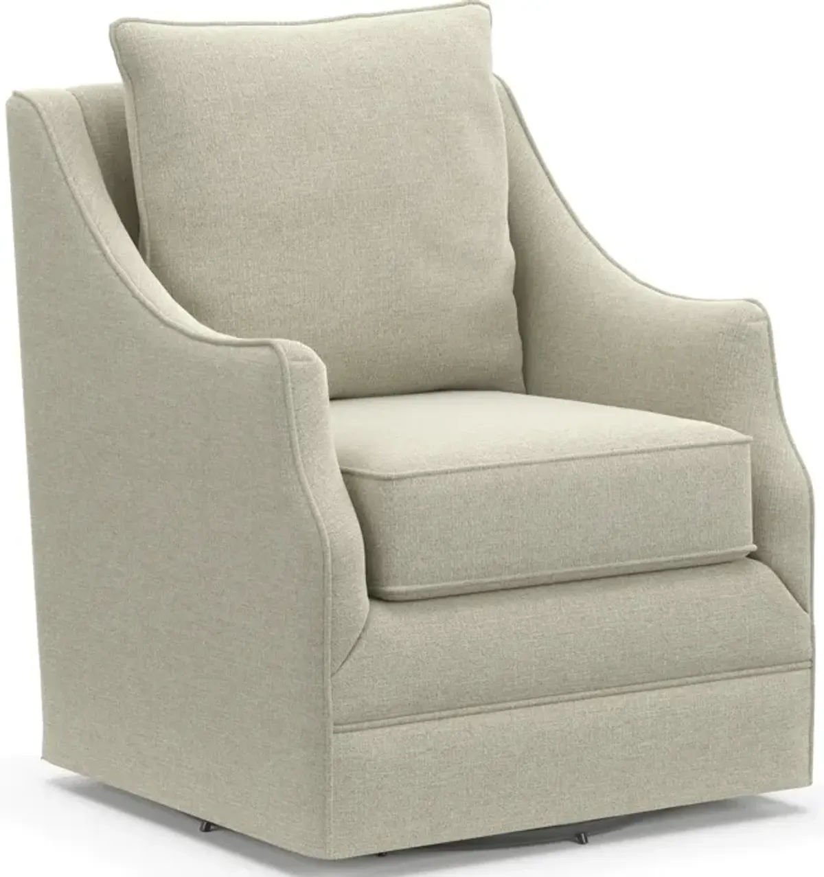 Mara Swivel Accent Chair - Liv Dove