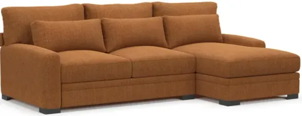 Boston Foam Comfort Sectional - Contessa Ginger