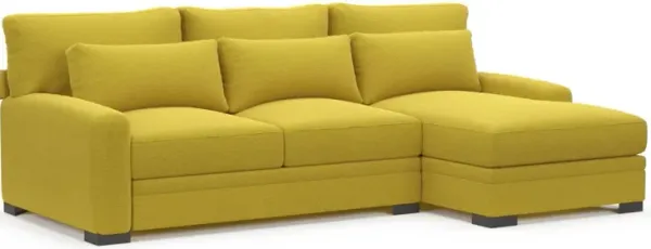 Boston Foam Comfort Sectional - Bloke Goldenrod