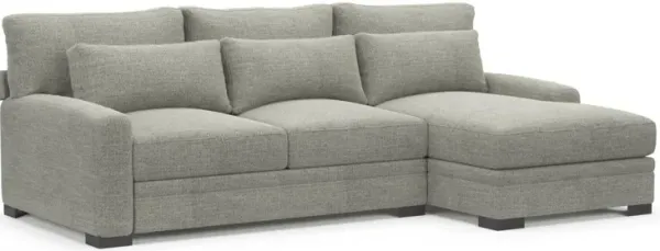 Boston Foam Comfort Sectional - Pandora Pepper