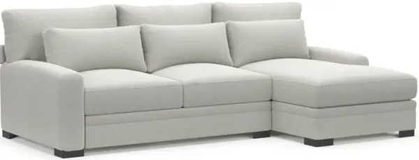 Boston Foam Comfort Sectional - Oslo Snow