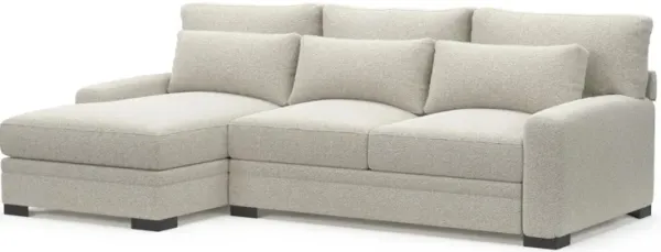 Boston Foam Comfort Sectional - Muse Stone