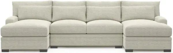 Boston Foam Comfort Sectional - Merino Chalk
