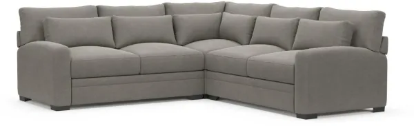 Boston Foam Comfort Sectional - Abington Fog
