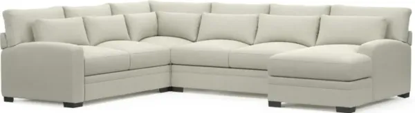 Boston Foam Comfort Sectional - Anders Ivory