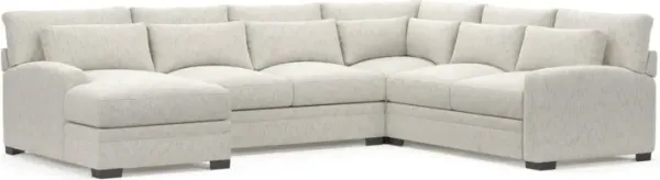 Boston Foam Comfort Sectional - P.T. Cream