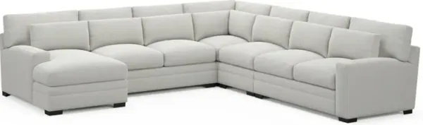 Boston Foam Comfort Sectional - Oslo Snow