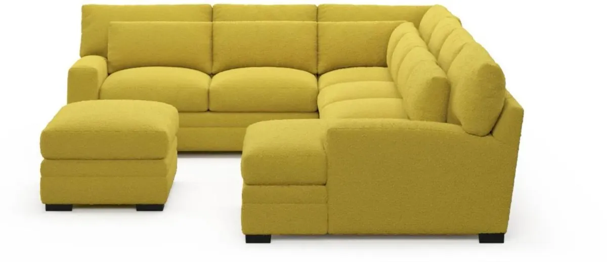 Boston Foam Comfort 2 Pc. Living Room - Bloke Goldenrod