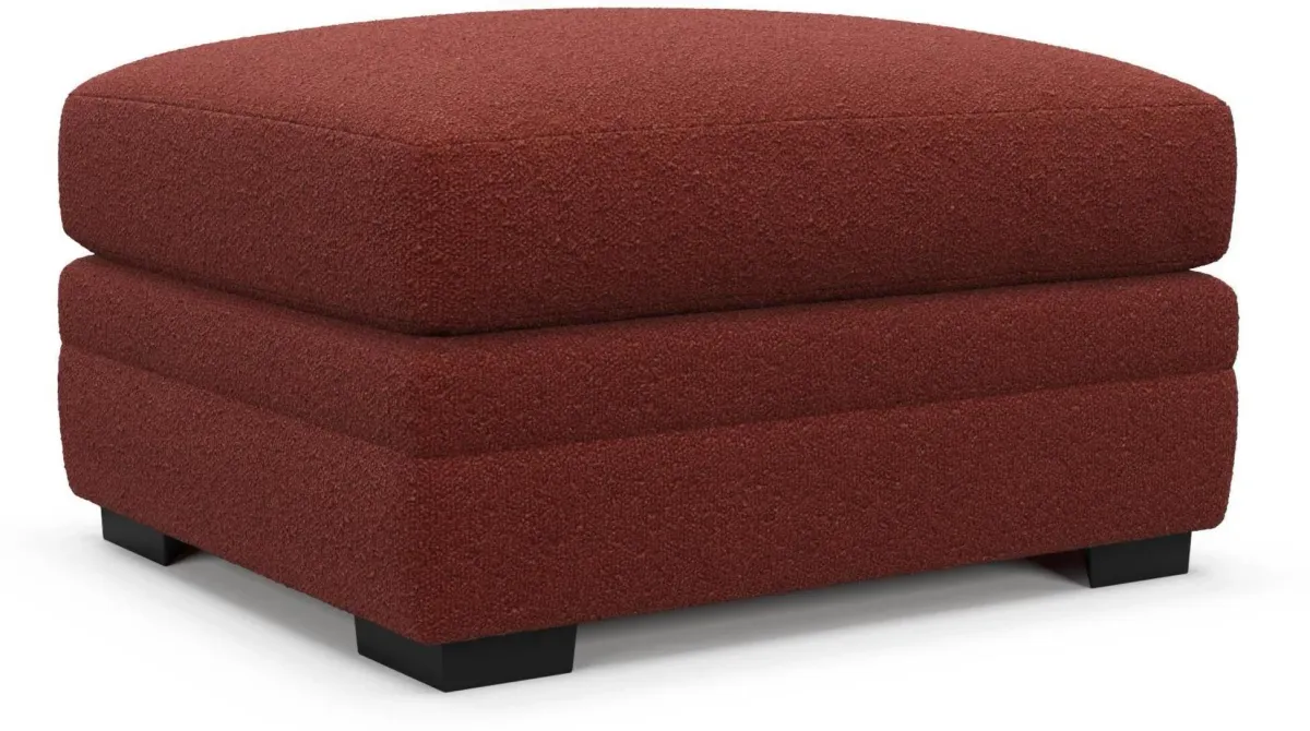 Boston Hybrid Comfort Ottoman - Bloke Brick