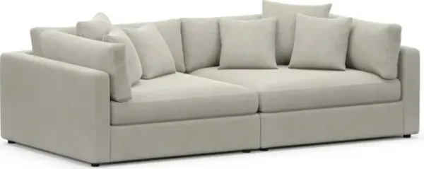 Sasha Foam Comfort Sofa - Laurent Beach