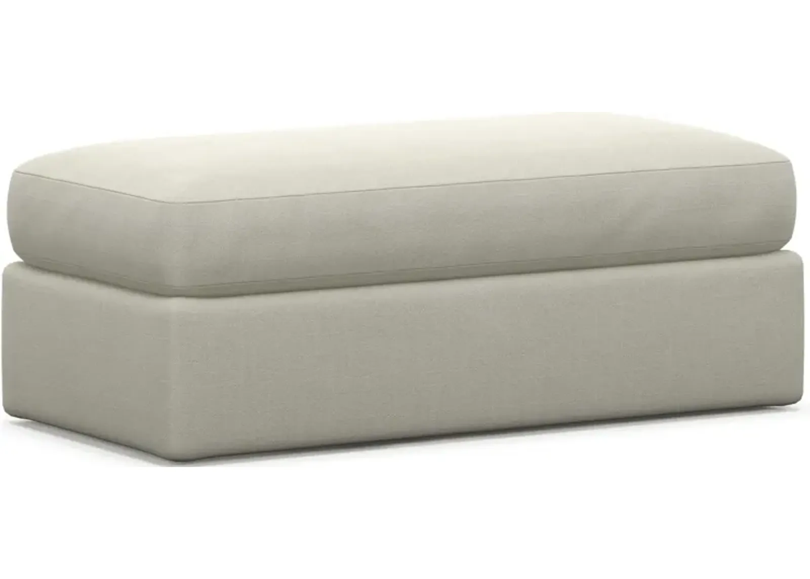 Haven Foam Comfort Ottoman - Anders Ivory