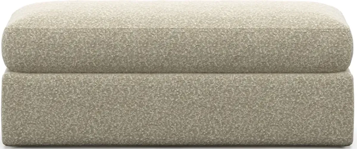 Haven Foam Comfort Ottoman - Bloke Cotton