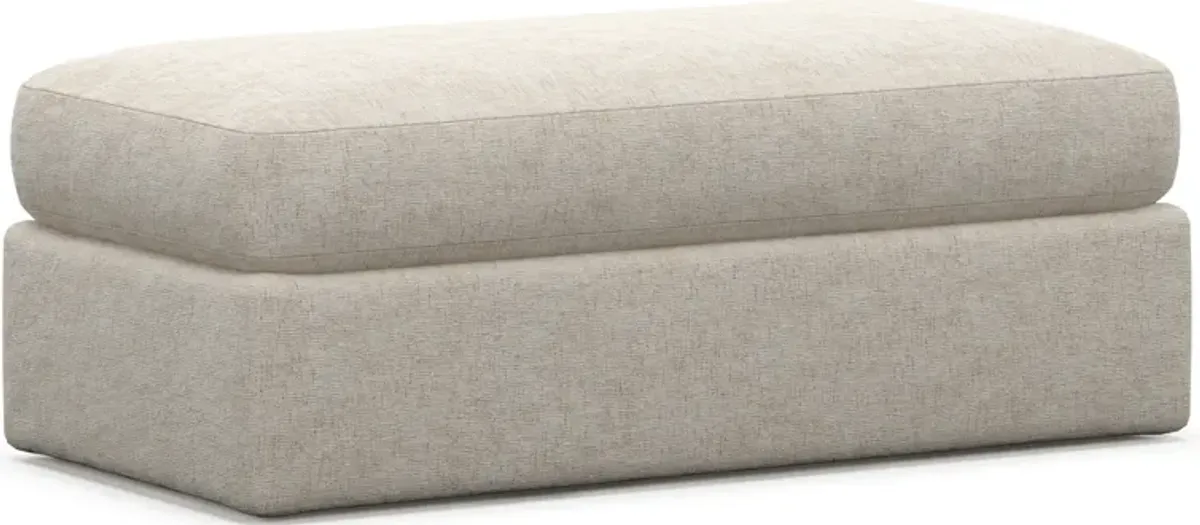 Haven Foam Comfort Ottoman - M Ivory