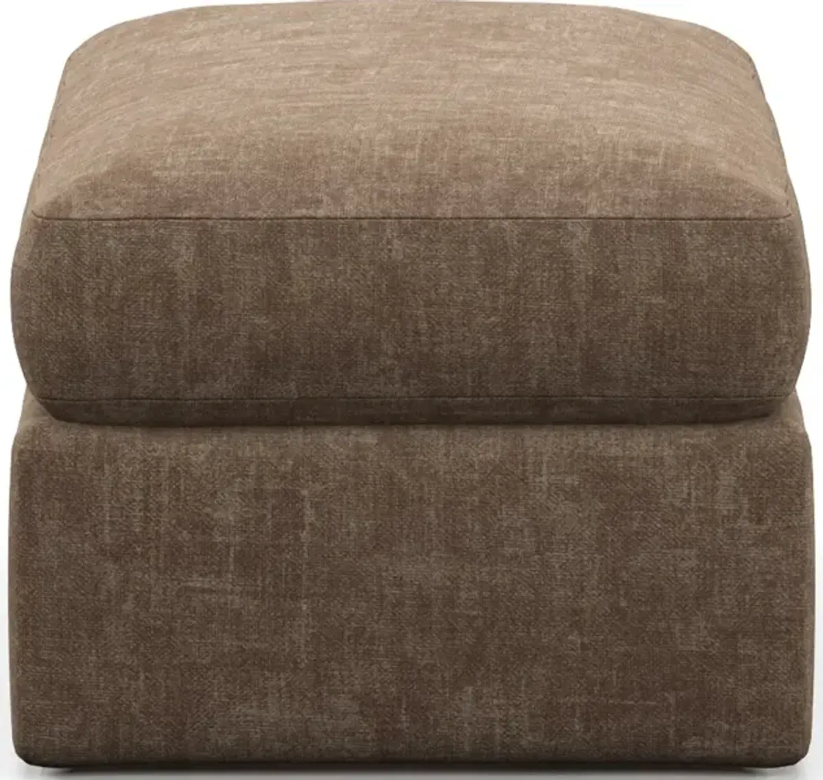 Haven Foam Comfort Eco Performance Fabric Ottoman - Argo Java