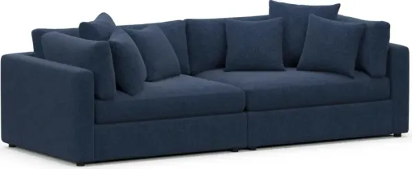 Sasha Foam Comfort Sofa - Oslo Navy