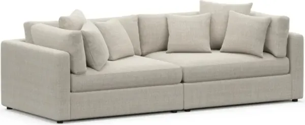 Sasha Foam Comfort Sofa - Mason Porcelain