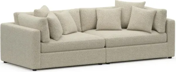 Sasha Foam Comfort Sofa - Bloke Cotton