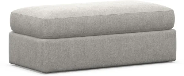 Sasha Foam Comfort Ottoman - Burmese Granite