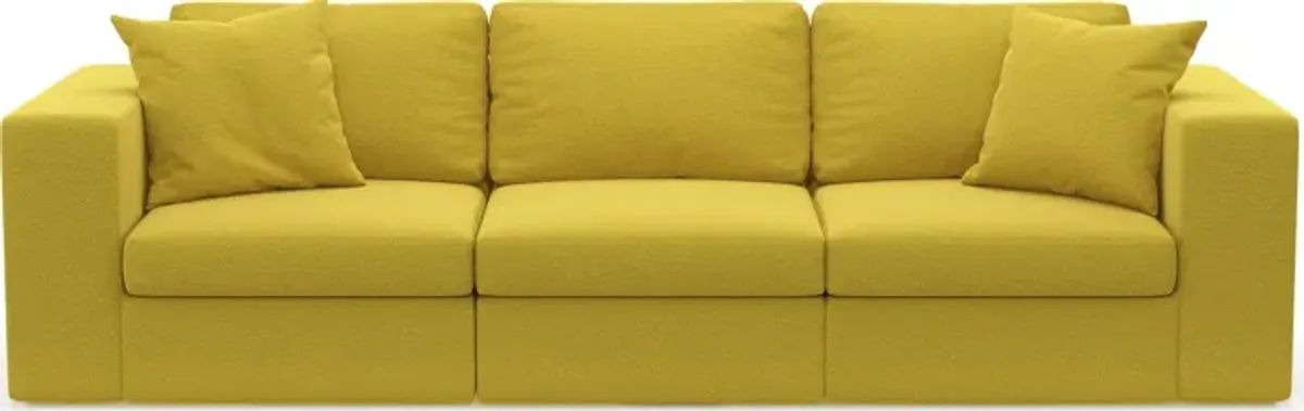 Collin Hybrid Comfort 3-Piece Sofa - Bloke Goldenrod