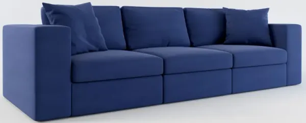 Collin Hybrid Comfort 3-Piece Sofa - Abington Indigo