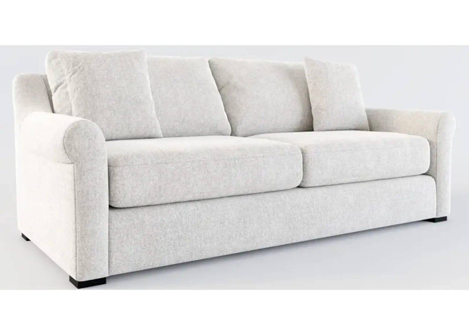 Bowery Foam Comfort 87" Sleeper Sofa - Burmese Granite