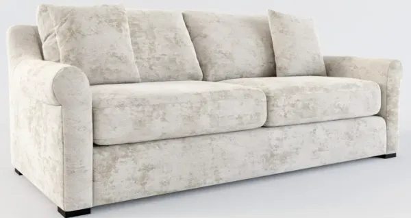 Bowery Foam Comfort 87" Sleeper Sofa - Hearth Cement