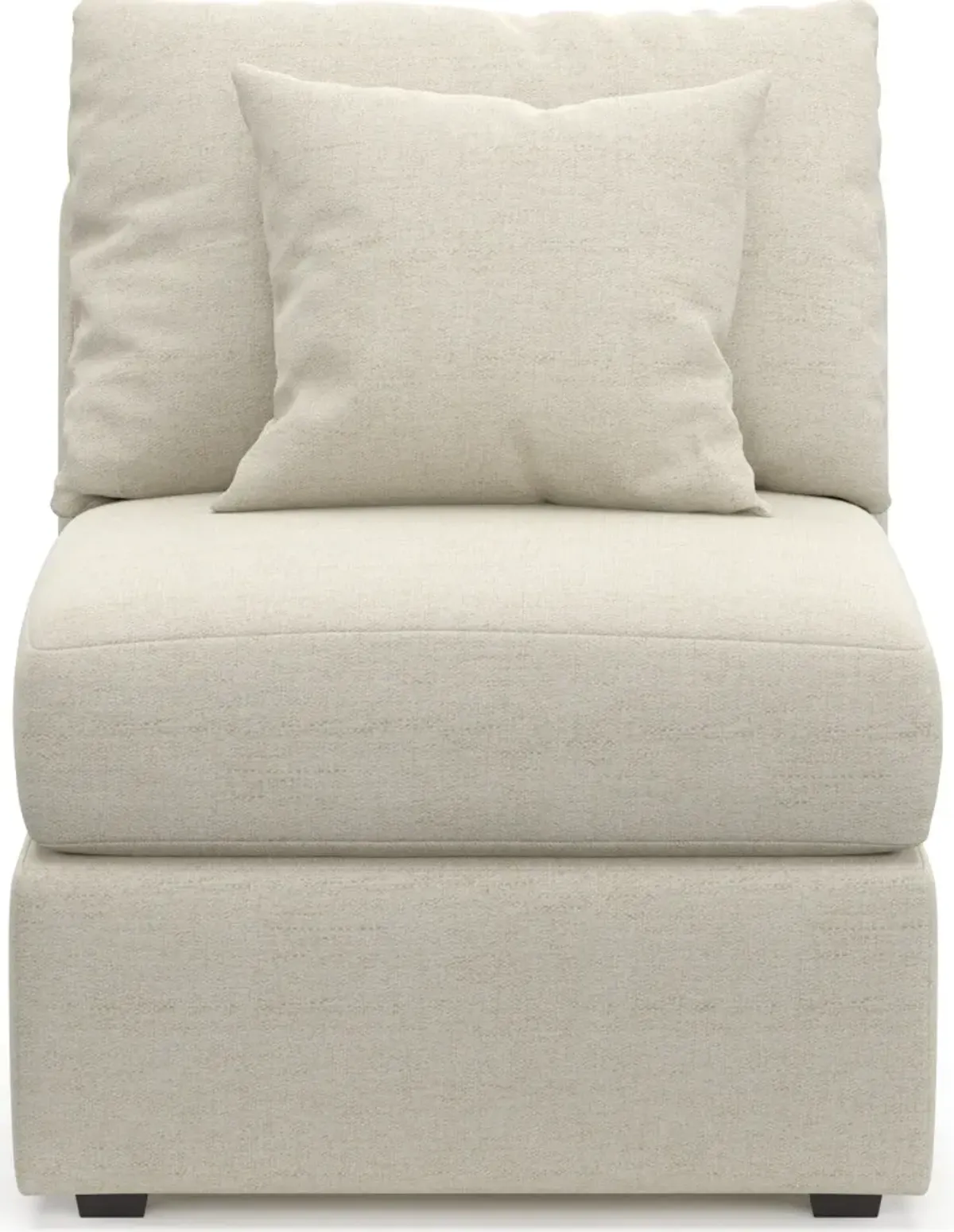 Nest Foam Comfort Armless Chair - Curious Pearl