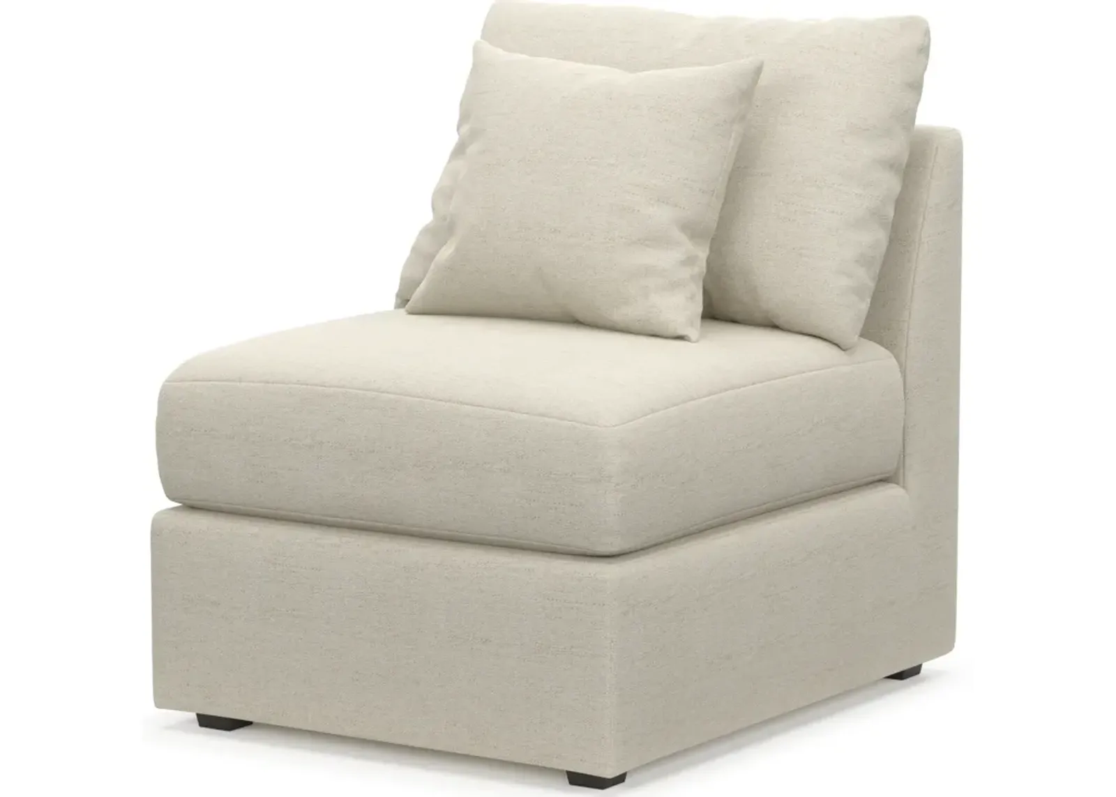 Nest Foam Comfort Armless Chair - Curious Pearl