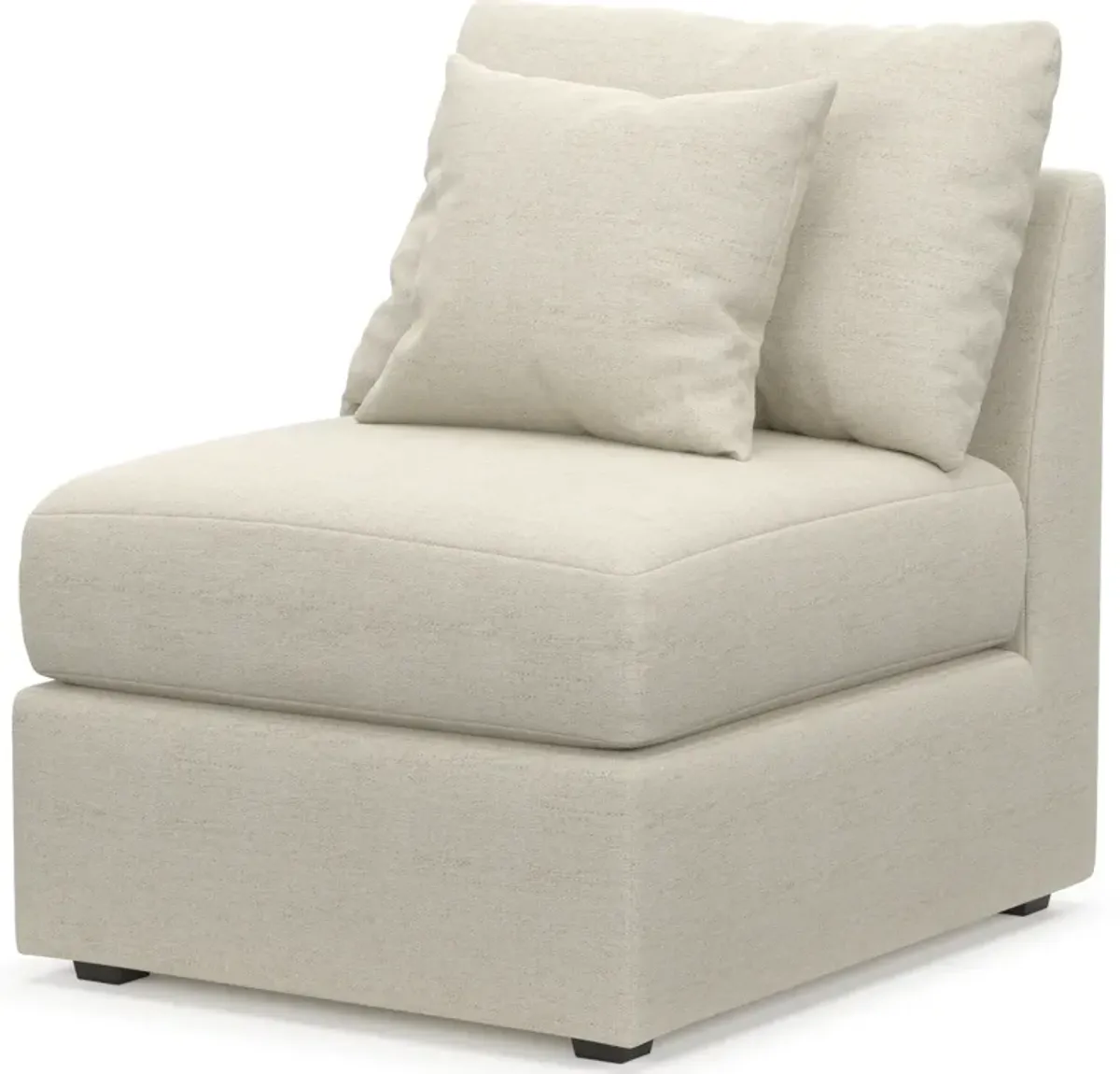 Nest Foam Comfort Armless Chair - Curious Pearl