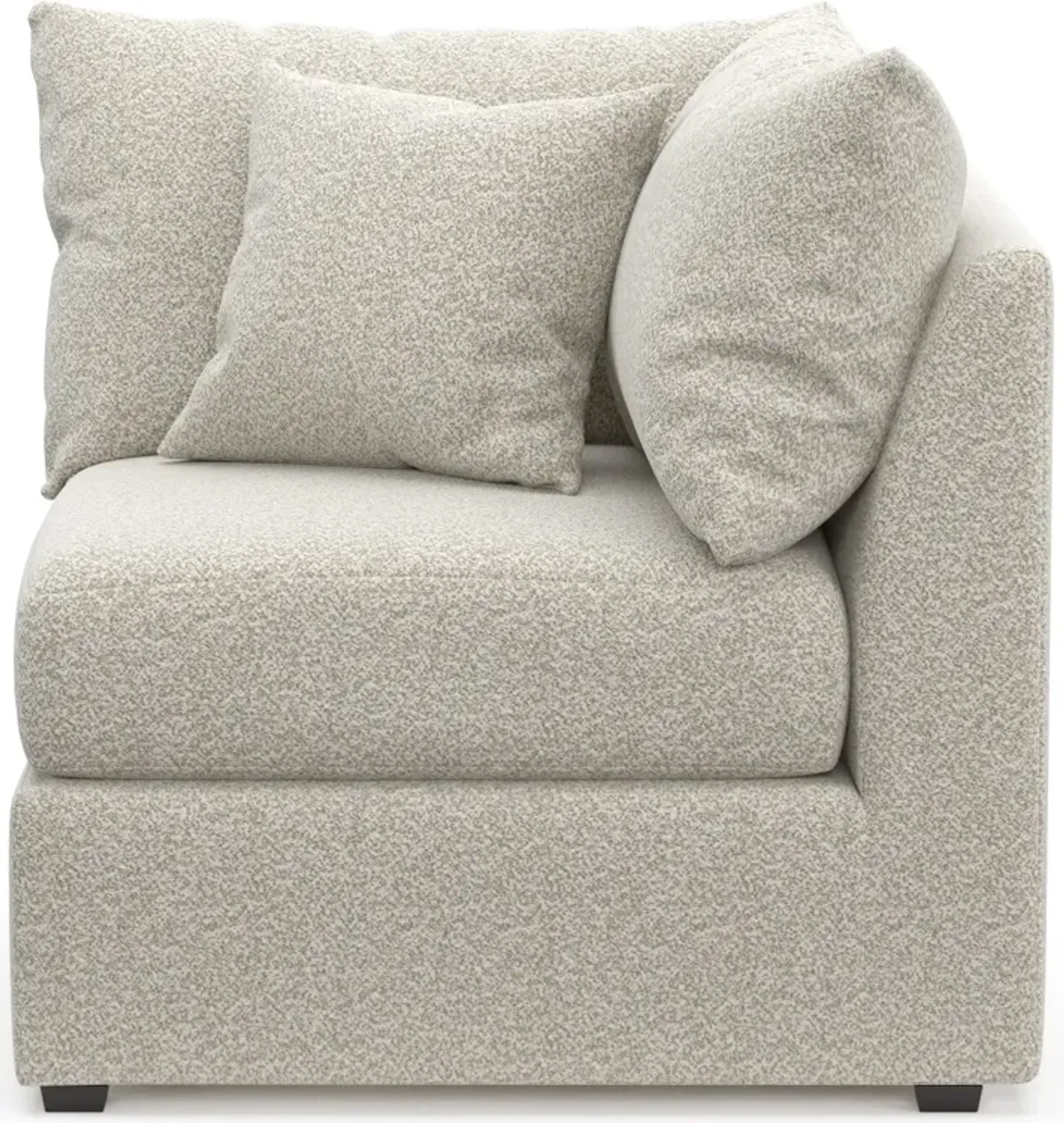 Nest Foam Comfort Corner Chair - Muse Stone